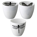 Fyrfadsstager sommerfugle - s�t m/3